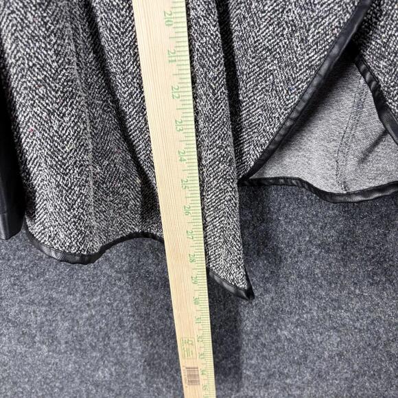 Jack Jacket Women S Small Gray Collared Open Front Long Sleeve Pockets Casual - Picture 5 of 8